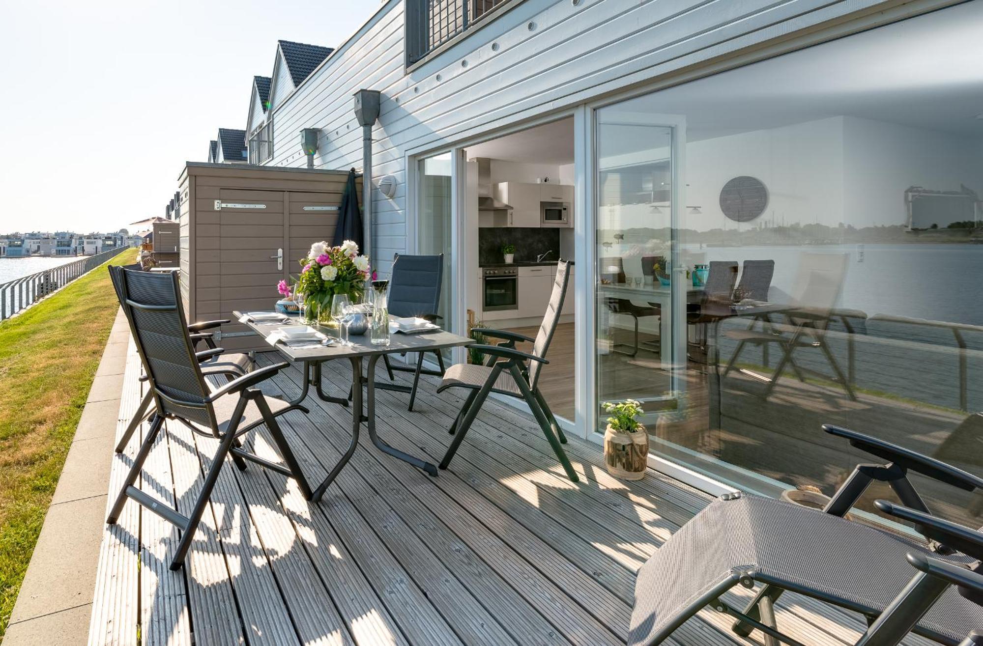 Ferienwohnung Brigantine56 オルペニッツ エクステリア 写真